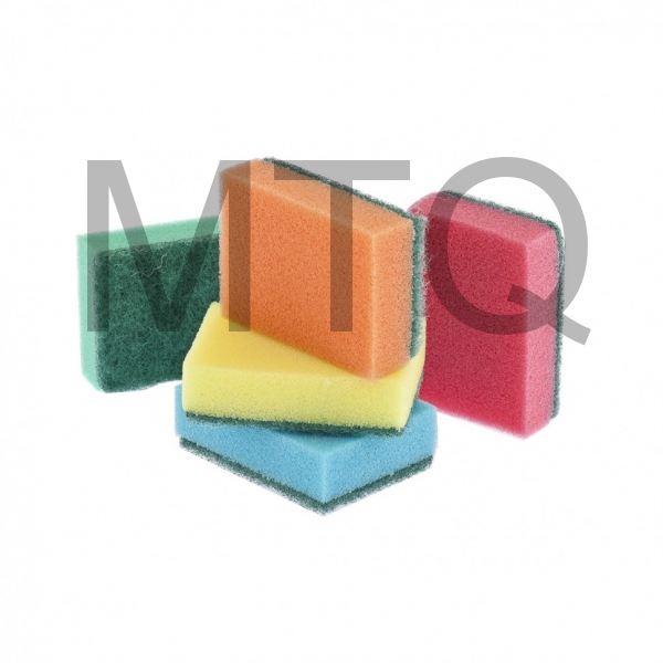 Губки для посуды Optima, 96 х 64 х 27 мм, 5 шт, Россия Elfe