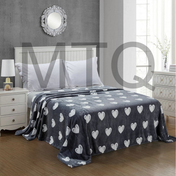 Плед "Велсофт Премиум" Любовь 2 сп. 180*200