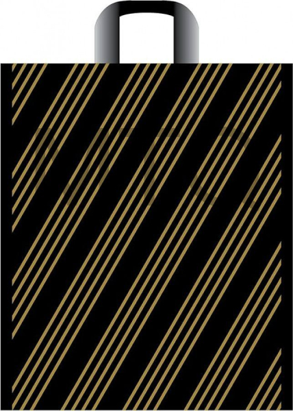 АРТПЛАСТ (ПТЛ06202) петлевая ручка 38х45+3 - Золотая полоса