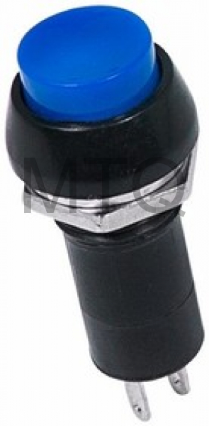 REXANT(36-3031) выключатель-кнопка (PBS-11А) синий (100)