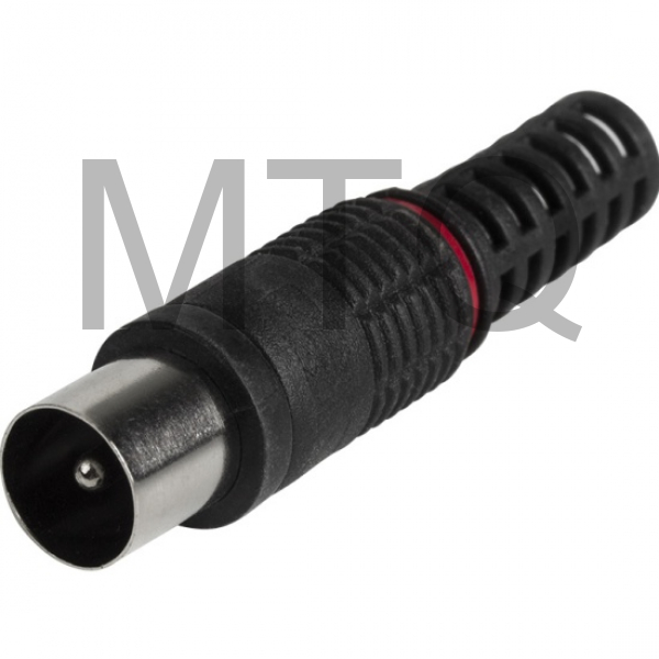 PROCONNECT РАЗЪЕМ ШТЕКЕР TV БЕЗ ПАЙКИ ЧЕРНЫЙ 05-2042-2