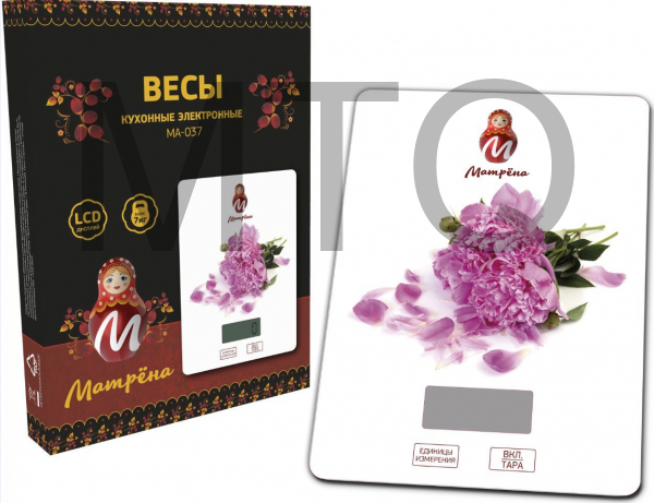 Весы МАТРЁНА МА 037 Пионы (007158)