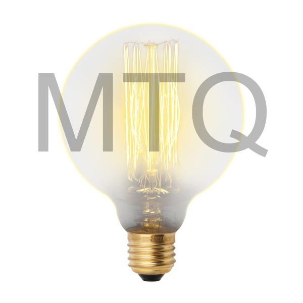 UNIEL IL-V-G95-60/GOLDEN/E27 VW01