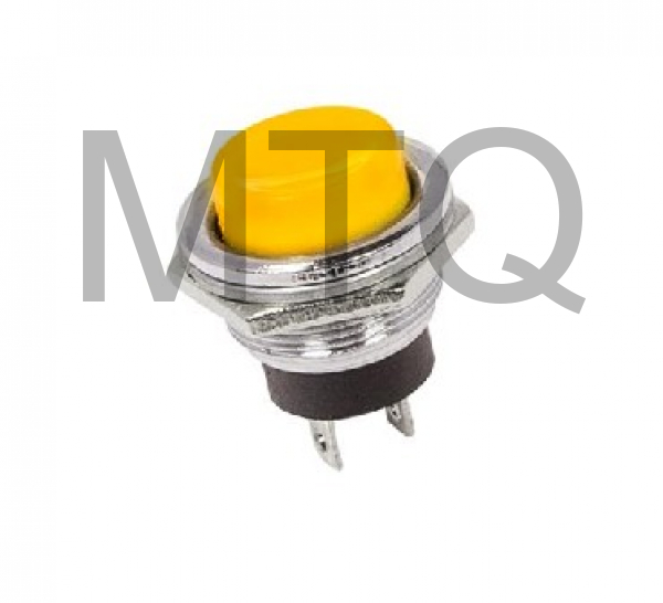 REXANT(36-3354) выключатель-кнопка (RWD-306) желтый (100)