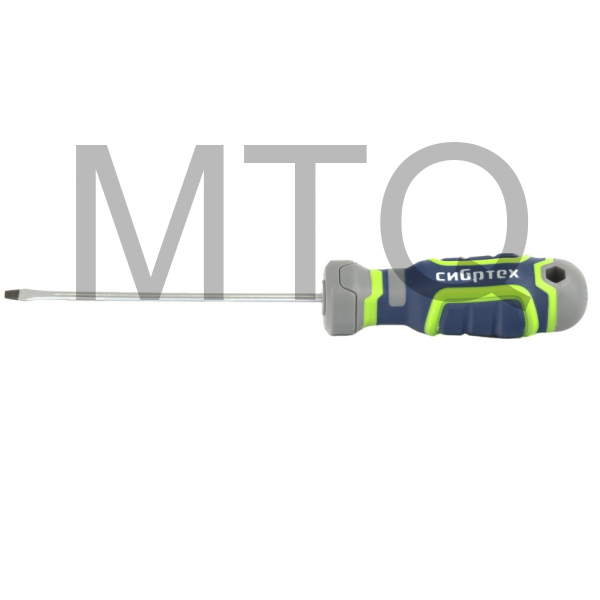 Отвертка SL3 х 100 мм, CrV, четырехкомпонентная рукоятка Сибртех