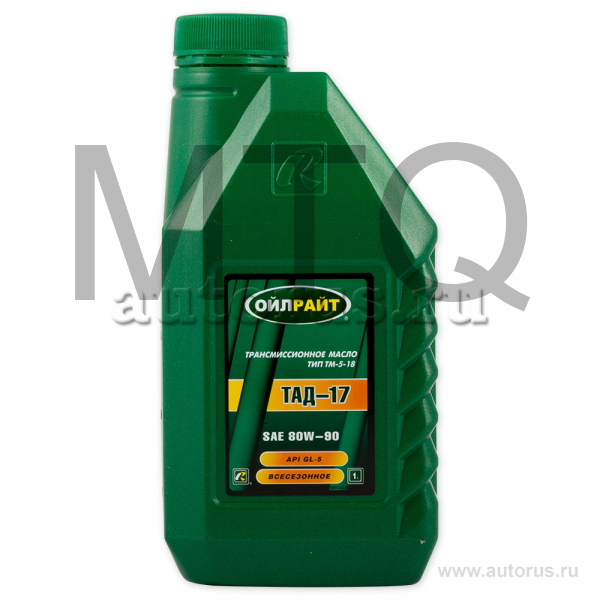 Масло трансмиссионное OILRIGHT ТАД-17 ТМ-5-18 1л. 2547