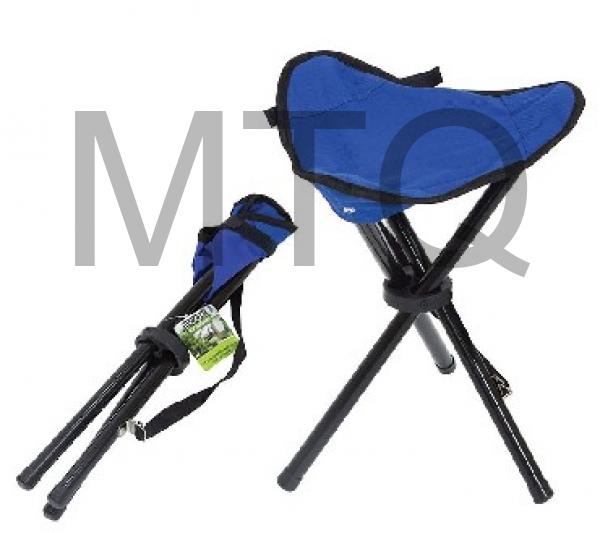 ЭКОС DW 1001C Стульчик складной треугольный синий (993118)