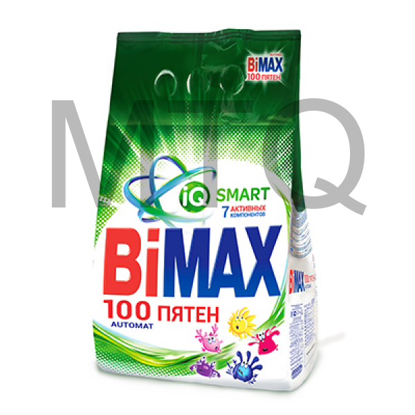 Стиральный порошок BIMAX Стиральный порошок 100 пятен автомат п/у 3кг арт. 922 1/966 1 958 086