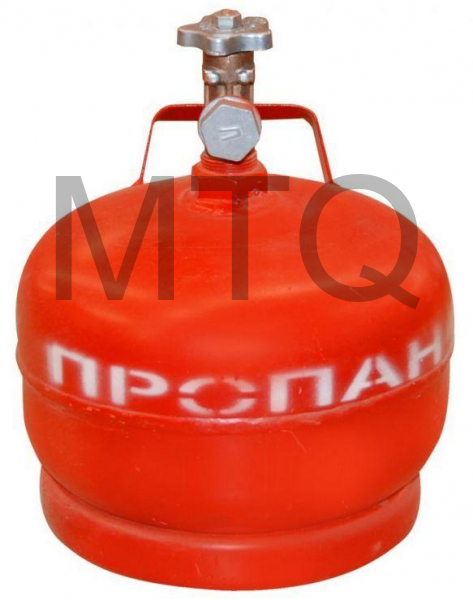 Стальной баллон газовый 5л., (Крым)