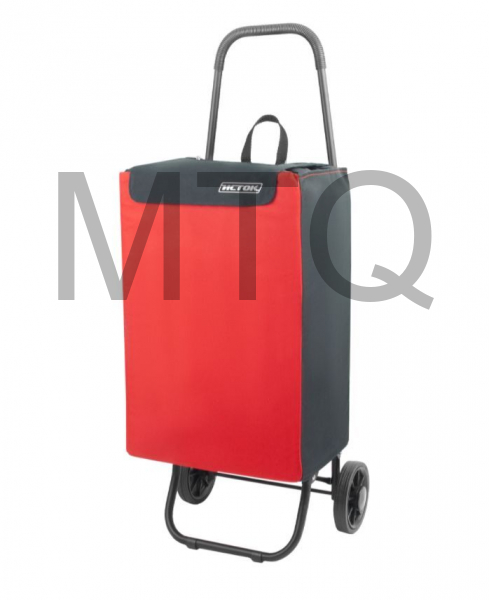 ИСТОК СТПС13 Сумка-тележка "Попутчица" с сиденьем красный/чёрный