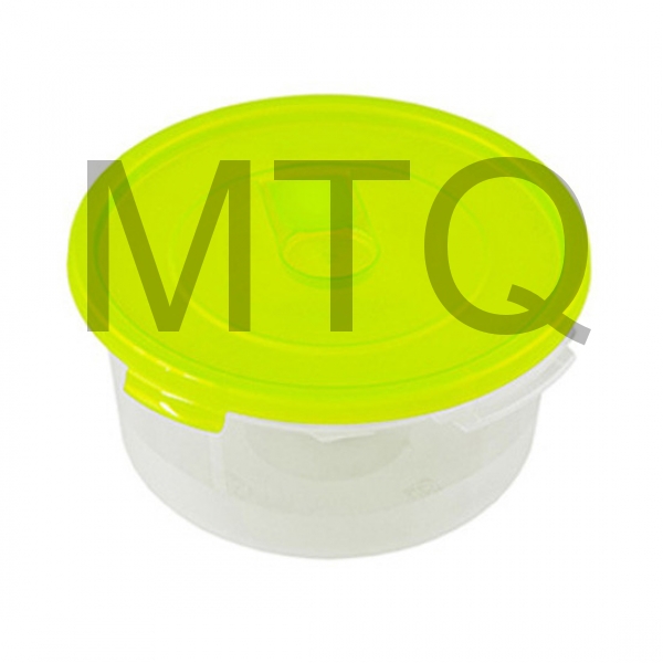 ПОЛИМЕРБЫТ Контейнер СМАЙЛ для СВЧ 0.8л круглый с клапаном (C521)