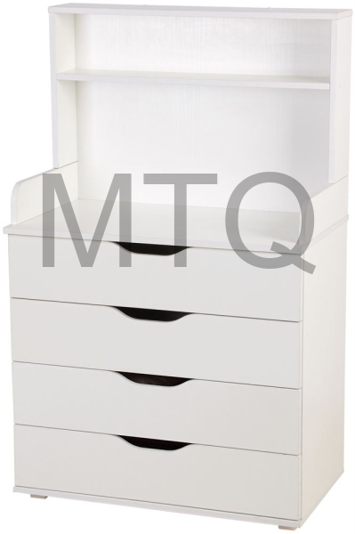 POLINI Комод Polini kids Simple 2581, со стеллажом, белый