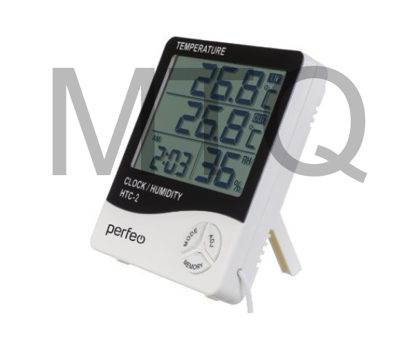 PERFEO (PF_C3660) Часы-метеостанция &quot;Matmo&quot;, (PF-HTC-2) (время, будильник, температура, вл