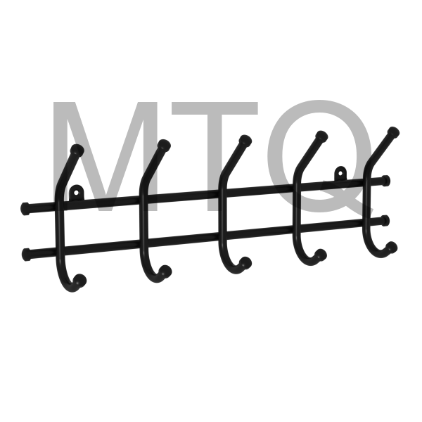 ЗМИ Вешалка настенная "Норма 5" Черный ВН 24