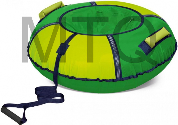 NIKA Игрушка. Тюбинг "Классический+" (ТБ6К-70/ЗЖ2 зеленый-лимонный)