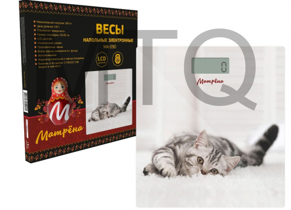 Весы МАТРЁНА МА 090 кот