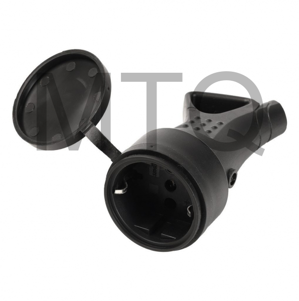 SMARTBUY (SBE-16-3-00-R) розетка, прямая 1-местная