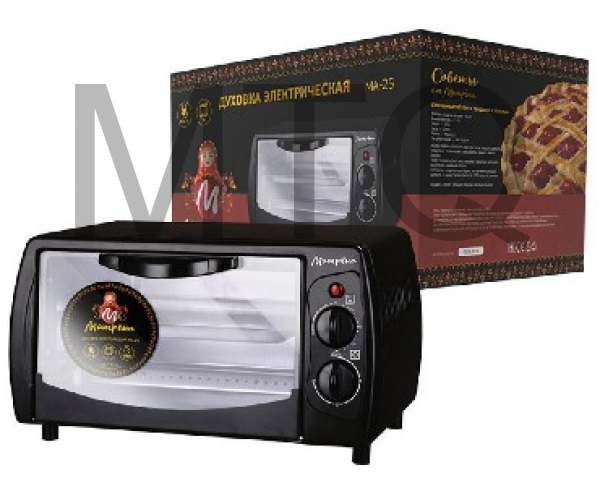Духовка МАТРЁНА МА 25 черная 5716