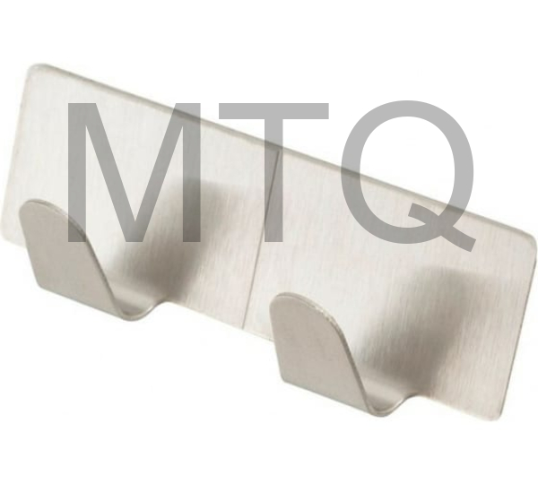 РЫЖИЙ КОТ Вешалка с 2мя крючками SSH-01 (на самоклеящейся основе) (008227)