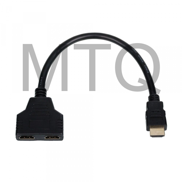Кабель разветвитель ATCOM (AT0901) Кабель разветвитель HDMI(m)   2xHDMI(f) 0.1М пакет
