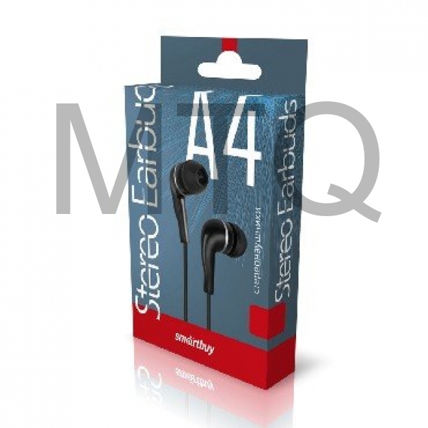 Наушники внутриканальные SMARTBUY SBE 011 A4 черные