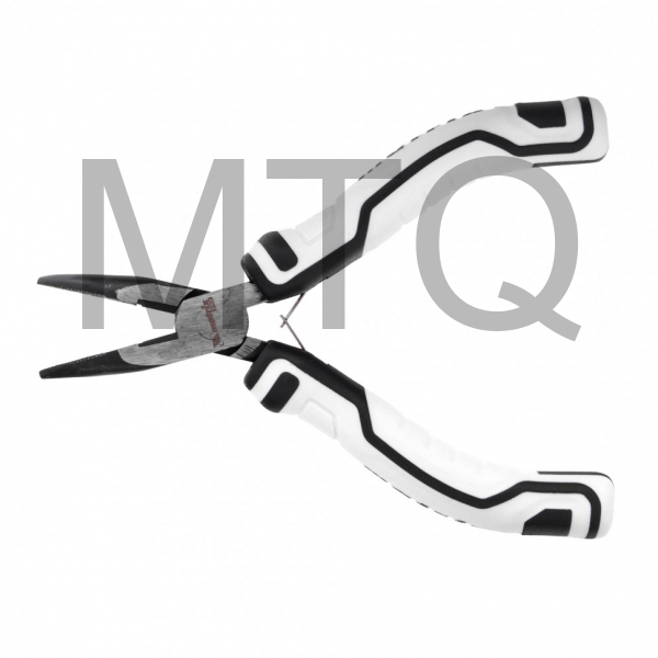 Длинногубцы Mini, 125 мм, изогнутые, авторазжим, Pro Matrix