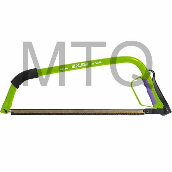 Пила лучковая, 530 мм, двухкомпонентная рукоятка, защитная кулиса Palisad