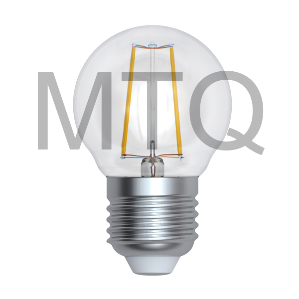 VOLPE LED-G45-4W/3000K/E27/CL/SLF