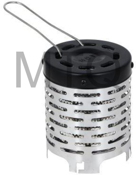 ЕРМАК Обогреватель-насадка к газовой портативной плите, 14,7х12см, нерж. сталь (116-004)