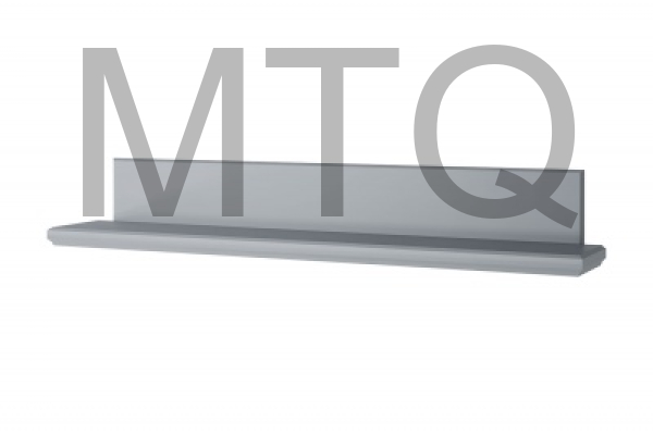 АНРЭКС VALENCIA, Полка навесная. Цвет СЕРЫЙ