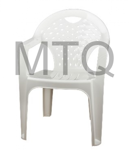 Кресло АЛЬТЕРНАТИВА М2608 Кресло (белый) (уп.4)