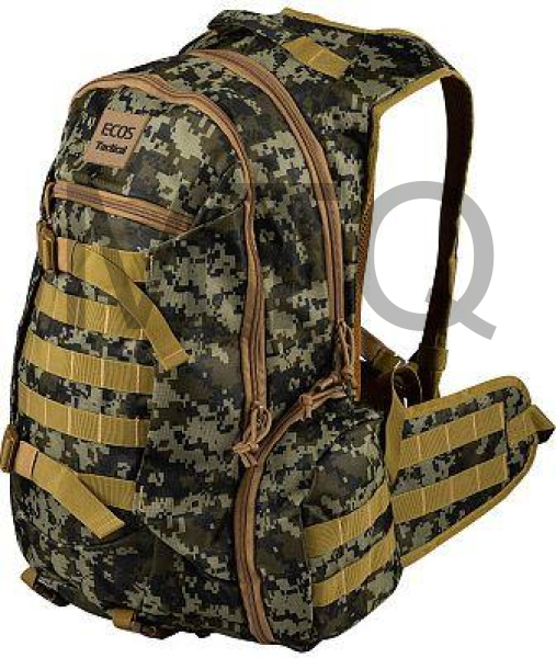 ECOS Рюкзак MB-07, цвет: милитари, объём 30л 105590