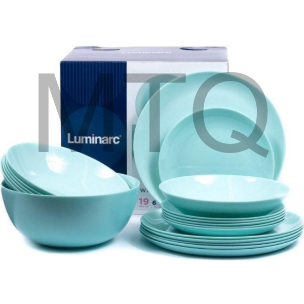 LUMINARC ДИВАЛИ ЛАЙТ ТЮРКУАЗ 19пр P2947