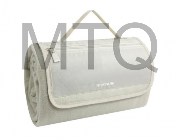 БИОСТАЛЬ Плед для пикника с влагозащит. и теплоизол. слоем TK-022B, цвет "ТЁПЛЫЙ БЕЖЕВЫЙ" 