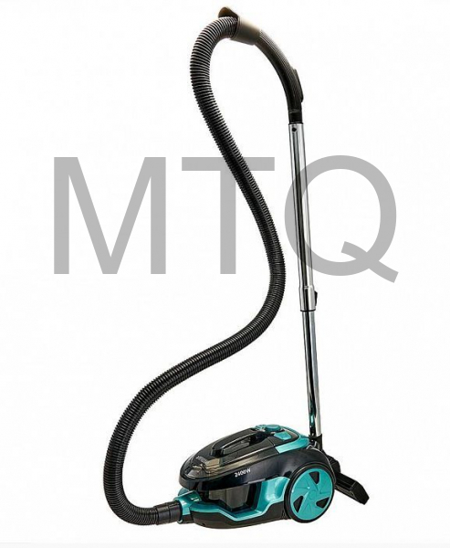 DELTA LUX DE-3501 СУПЕР-ЦИКЛОН, черный с бирюзовым