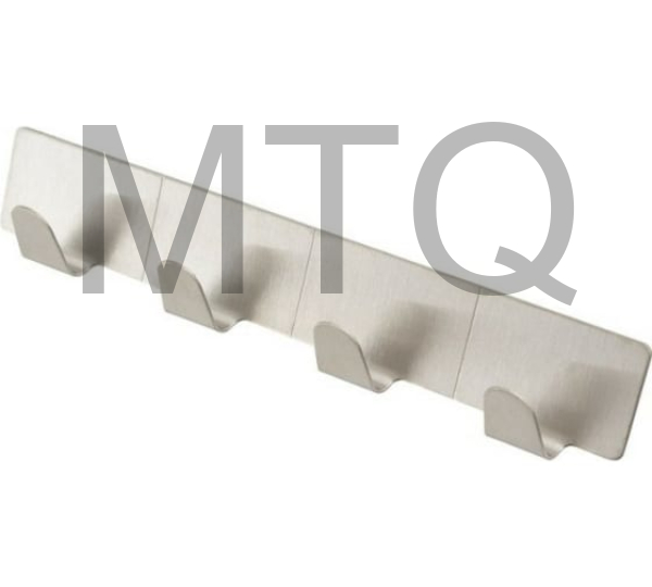 РЫЖИЙ КОТ Вешалка с 4мя крючками SSH-02 (на самоклеящейся основе) (008228)