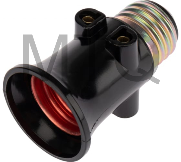 REXANT (11-8855) Е27 ПАТРОН-РОЗЕТКА КАРБОЛИТОВЫЙ, С ЭТИКЕТКОЙ, ЧЕРНЫЙ