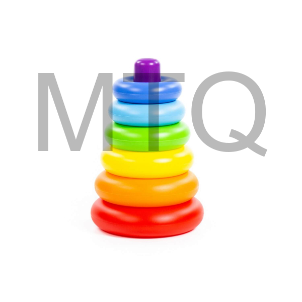 ПОЛЕСЬЕ Пирамидка Колечко (7 элементов) 59260