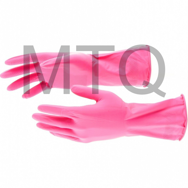 Перчатки ELFE Перчатки хозяйственные латексные, L 67883