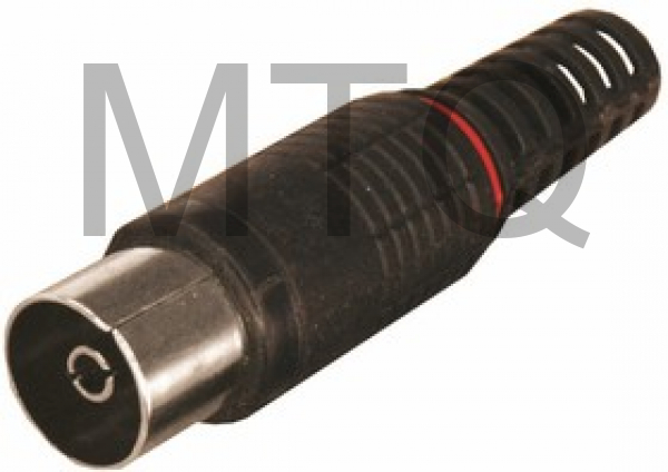 PROCONNECT РАЗЪЕМ ГНЕЗДО TV БЕЗ ПАЙКИ ЧЕРНЫЙ 05-2044-2