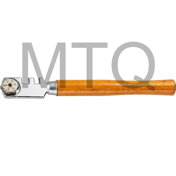 Стеклорез 6-роликовый с деревянной рукояткой// Sparta