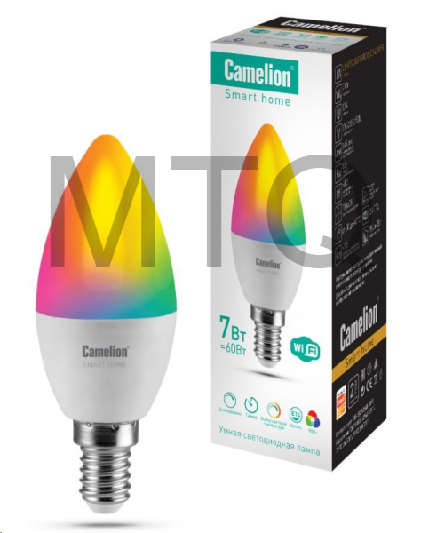 CAMELION LSH7/C35/RGBСW/Е14/WIFI Smart Home