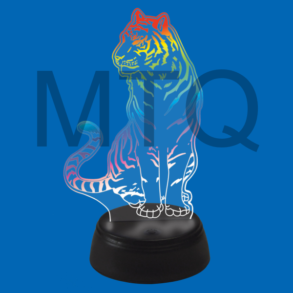 UNIEL ULI-M507 RGB/3AA TIGER/BLACK