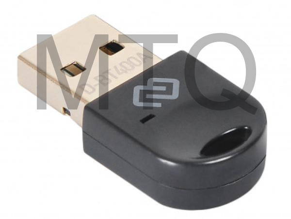 DIGMA Адаптер USB D-BT400A BT4.0+EDR class 1.5 20м черный