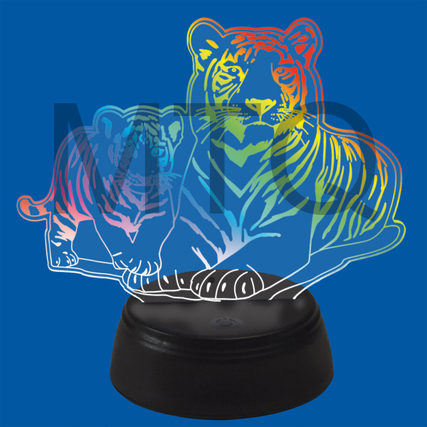 UNIEL ULI-M508 RGB/3AA TIGER FAMILY/BLACK