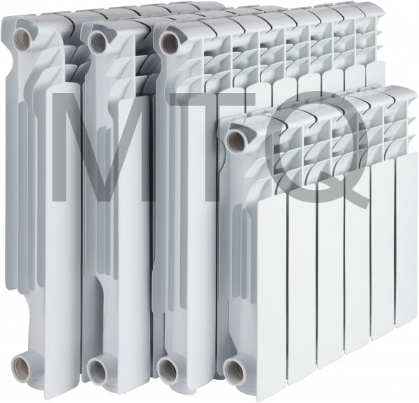 Радиатор FIRENZE AL 350/80 A52 (синий квадрат) (4 секции) (00 00010234)