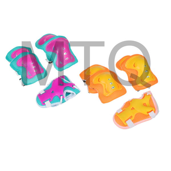 SILAPRO Набор защиты однотонный (колени, локти, запястья), размер S, пластик 129-159