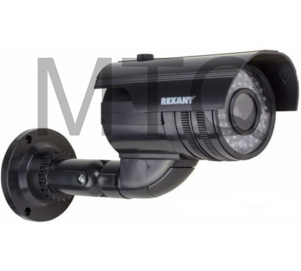 REXANT (45-0250) уличный, цилиндрический, черный