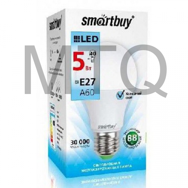 Светодиодная лампа SMARTBUY A60-05W/4000/E27 (10)
