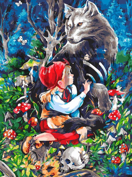 БЕЛОСНЕЖКА 952-AS Красная шапочка и серый волк